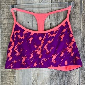 C9 Champion Racerback Sports Bra in Purple & Pink